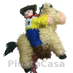 Horse and Cowboy Pinata